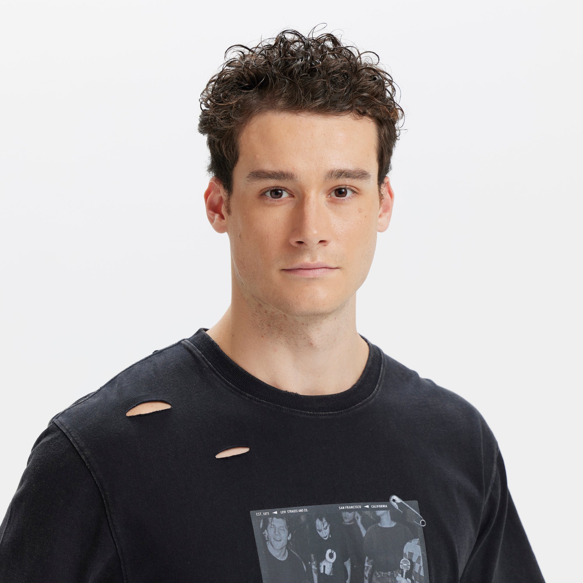 Levi's® Men's ROCK&ROLL Short Sleeve Graphic T-Shirt - Image 5