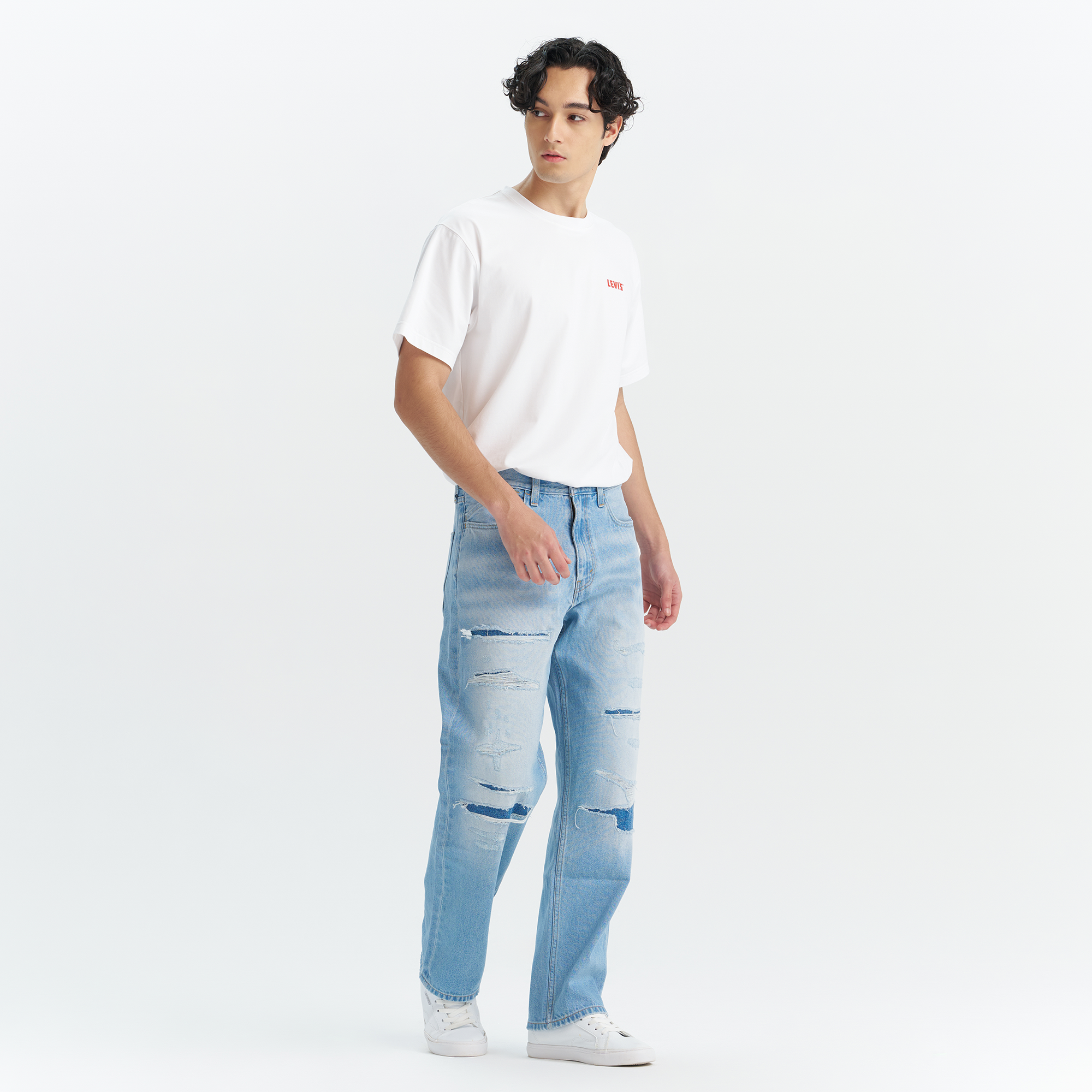 Levi's® Men's SILVERTAB Mid-Rise Loose Wide Leg Jeans - Image 4