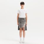 Levi's? Women's ROCK & ROLL Distressed Denim Skirt