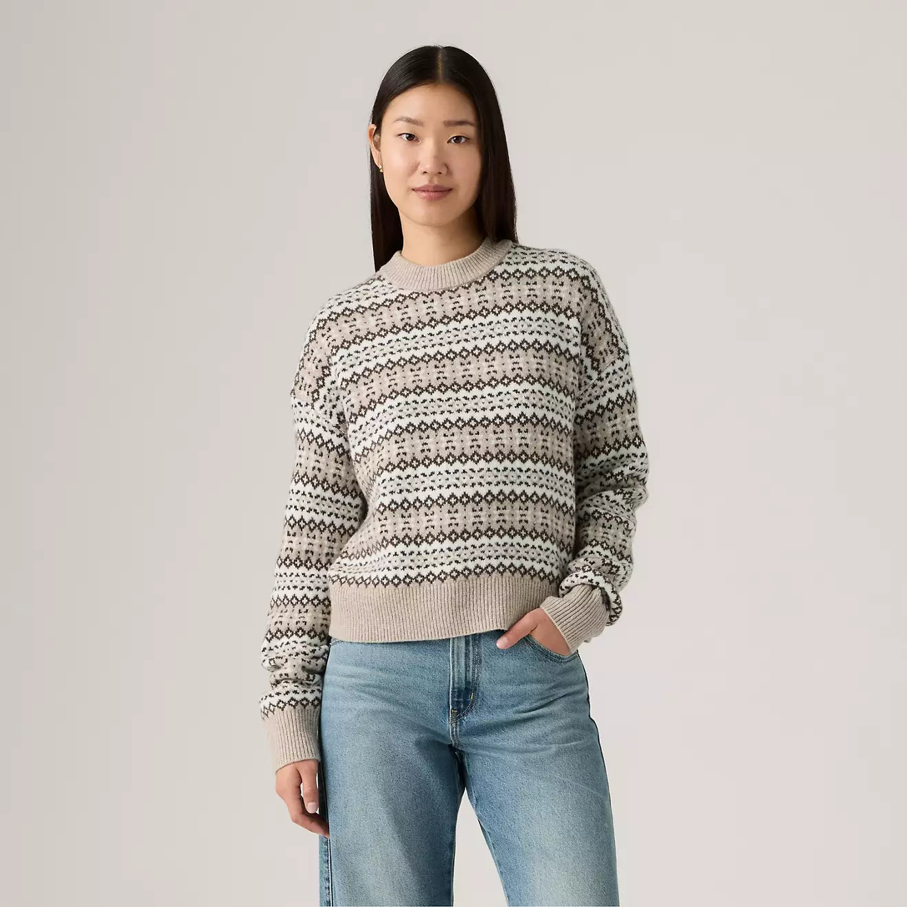 Levi's? Women's Ines Fairisle Sweater - Image 2
