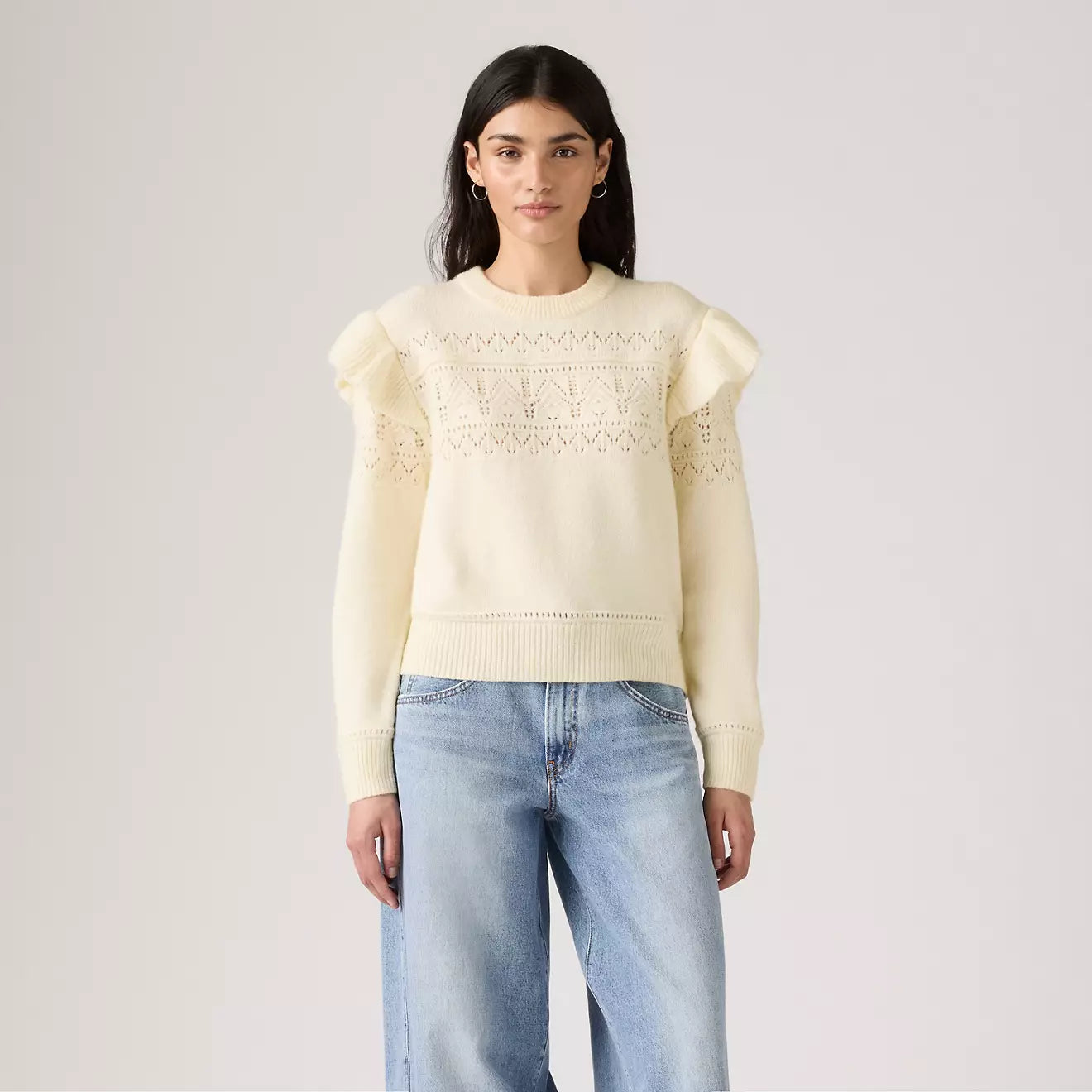 Levi's? Women's Shane Flutter Sleeve Sweater - Image 3