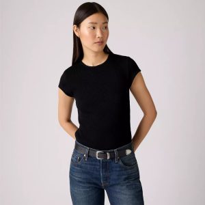 Levi's? Women's Dry Goods Waffle Cap-Sleeve Tee