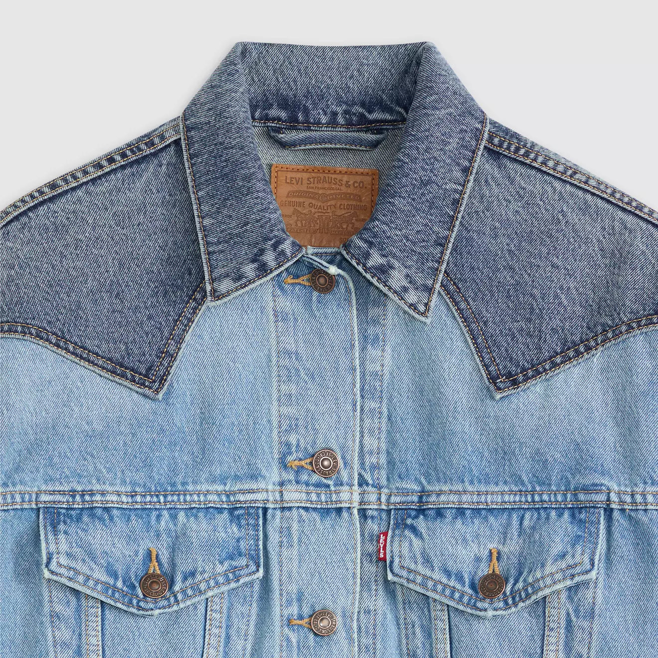 Levi's? Women's '90s Western Pieced Trucker Jacket - Image 5