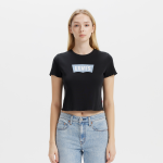 Levi's® Women's Cropped Logo Short Sleeve
