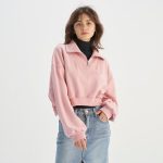 Levi's? Women's Cropped Zip-Up Sweatshirt