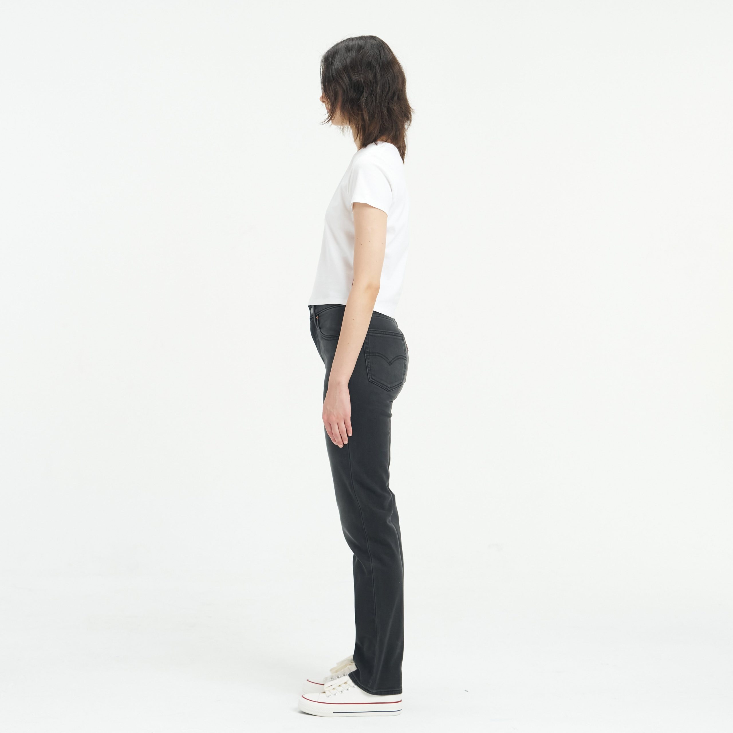 Levi's® Performance Warm 724™ High-Waisted Straight Jeans - Image 3