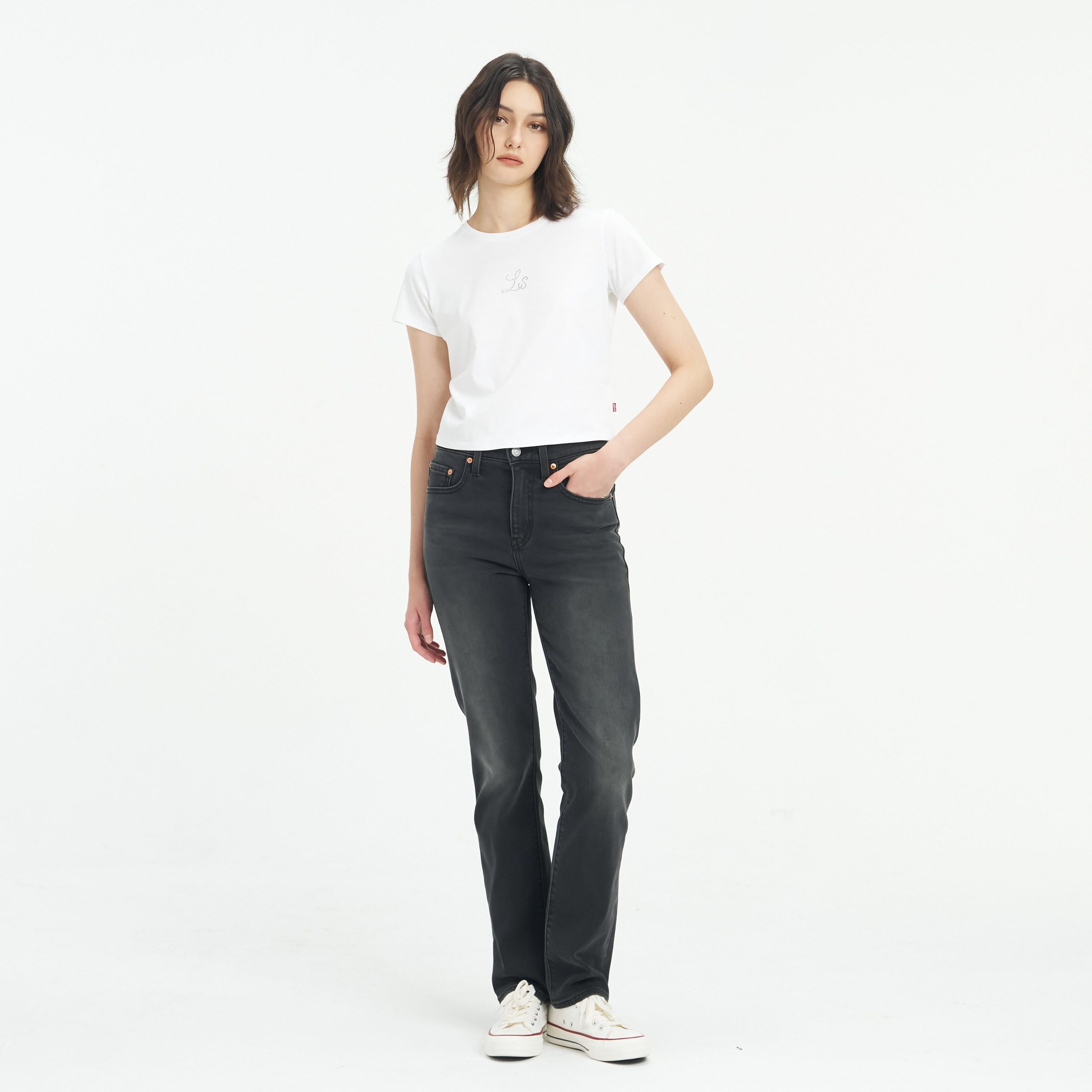 Levi's® Performance Warm 724™ High-Waisted Straight Jeans