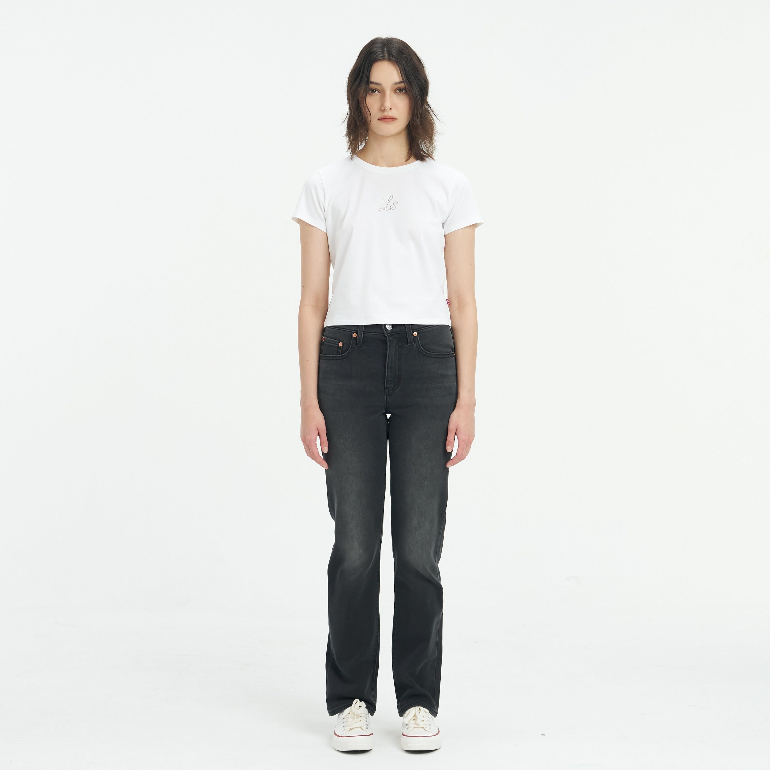 Levi's® Performance Warm 724™ High-Waisted Straight Jeans - Image 2