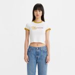 Levi's® Women's Graphic Ringer Mini T-Shirt