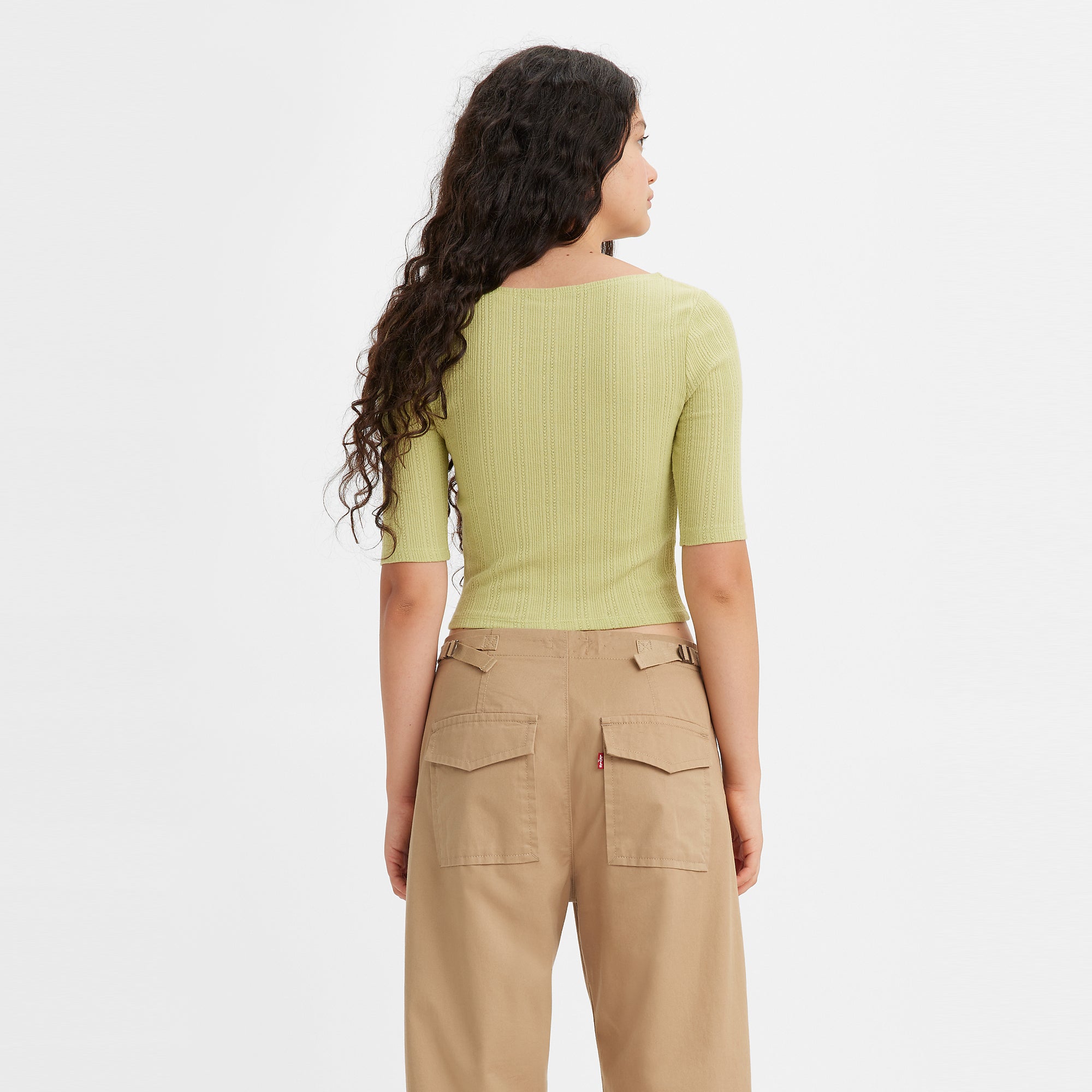 Levi's® Women's Dry Goods Pointelle Top - Image 2