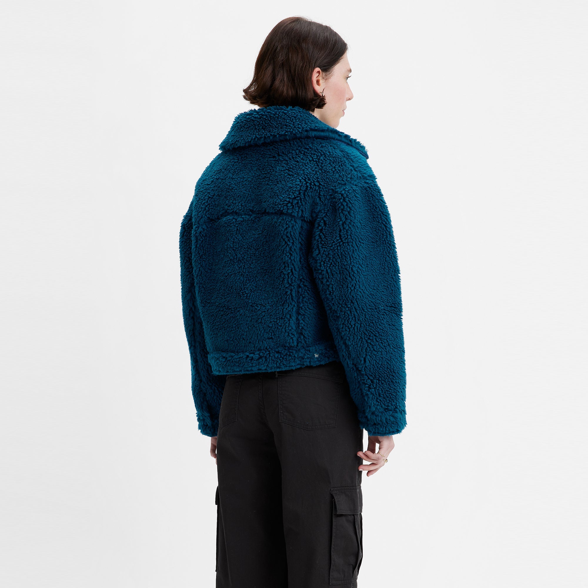 Levi's® Women's Baby Bubble Sherpa Trucker Jacket - Image 2