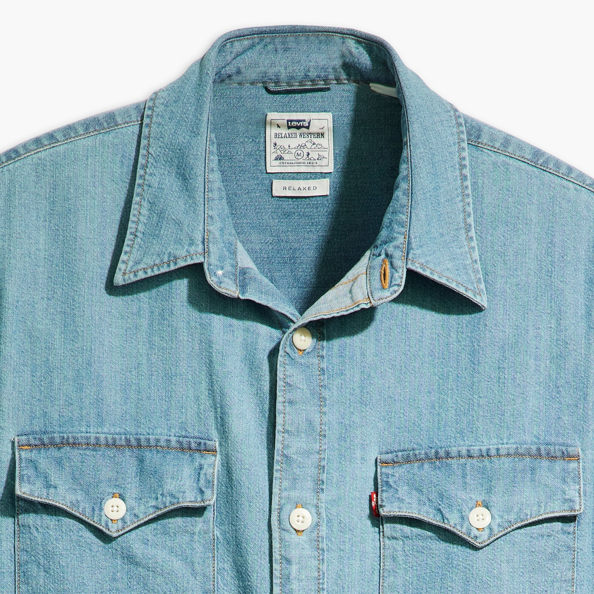Levi's® Men's Relaxed Fit Western Shirt - Image 6