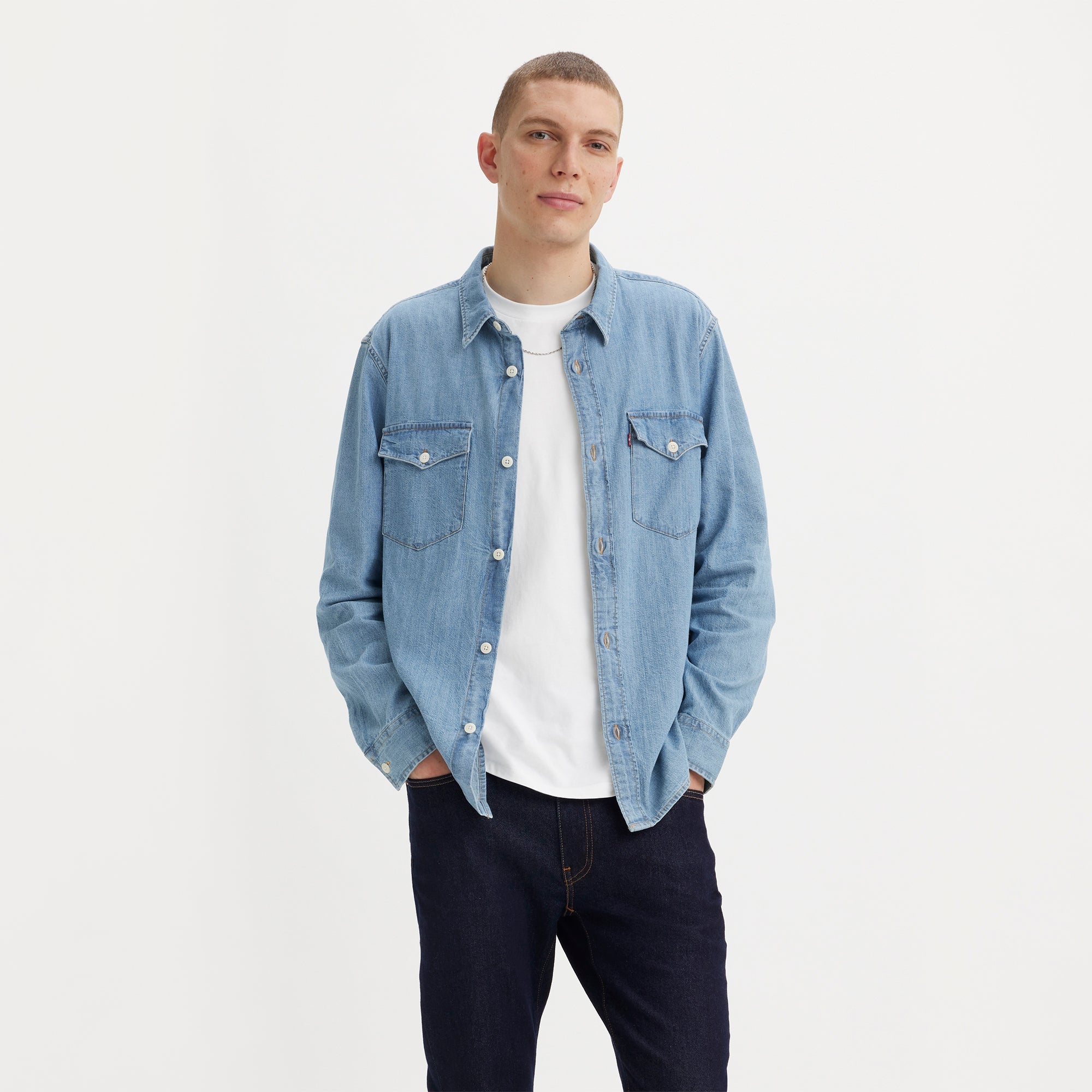 Levi's® Men's Relaxed Fit Western Shirt - Image 3