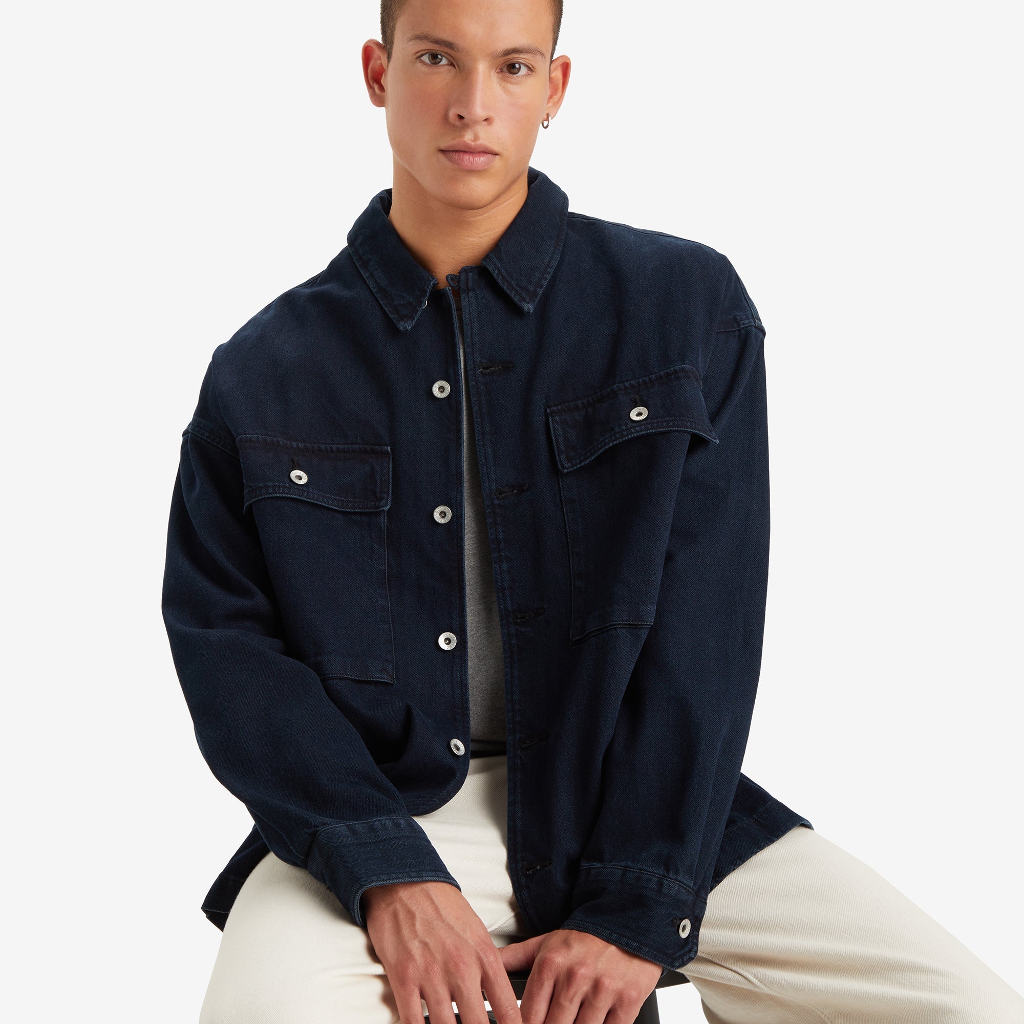 Levi's® Men's Masonic Patch Pocket Overshirt - Image 4