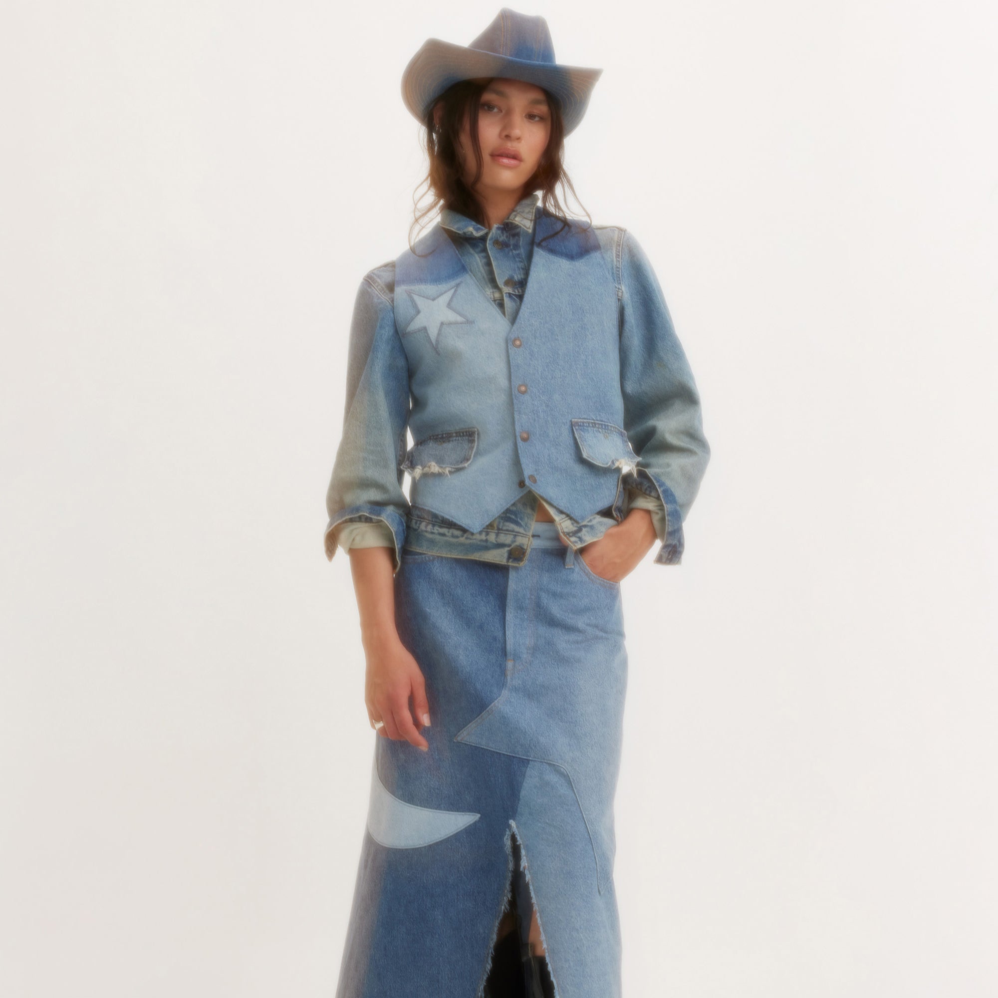 Levi's? Women's Icon Long Skirt - Image 4