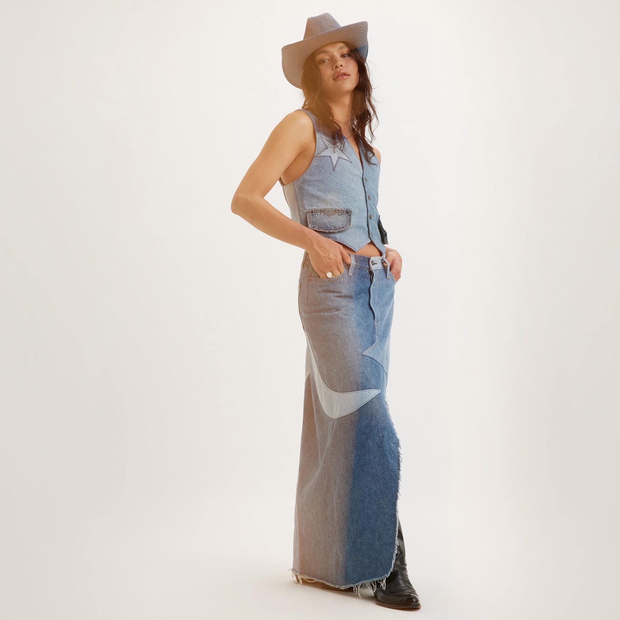 Levi's? Women's Icon Long Skirt - Image 2