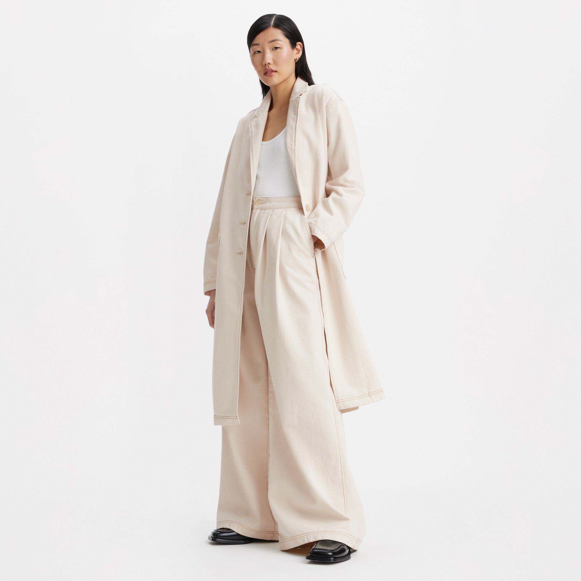 Levi's? Made Of Japan Denim Pleated Trousers - Image 5