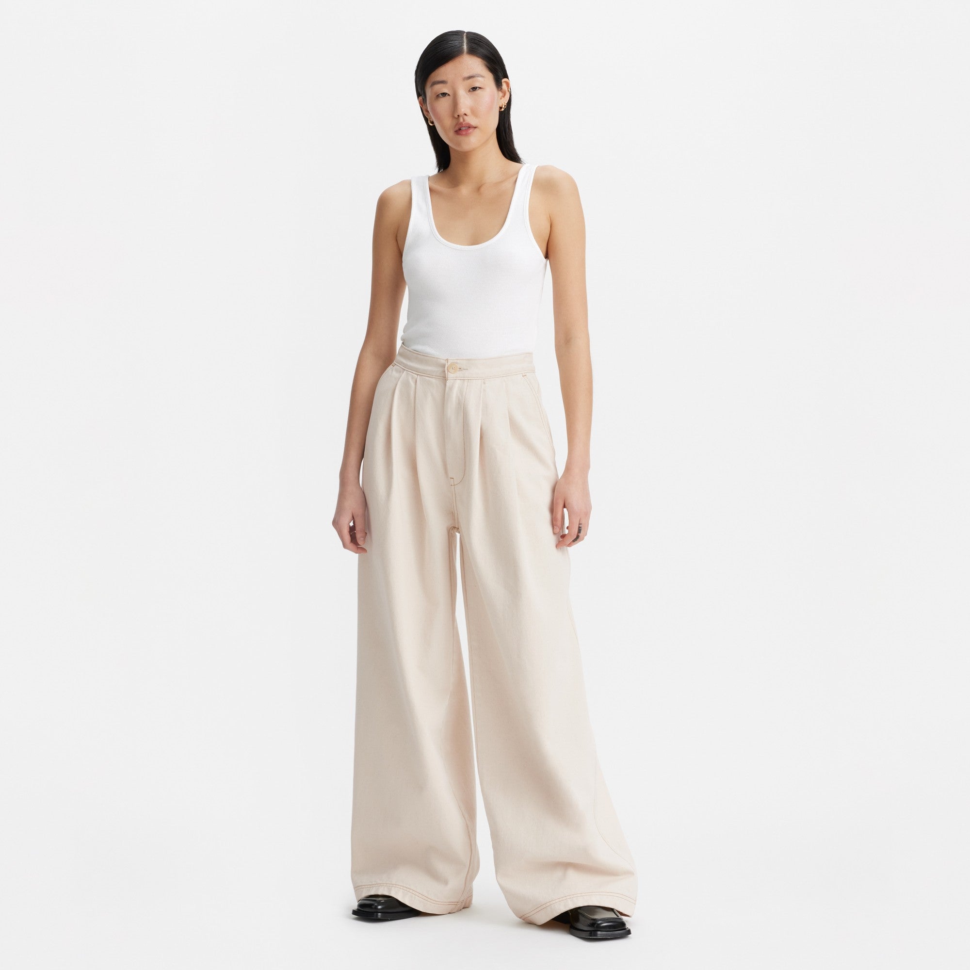 Levi's? Made Of Japan Denim Pleated Trousers - Image 2