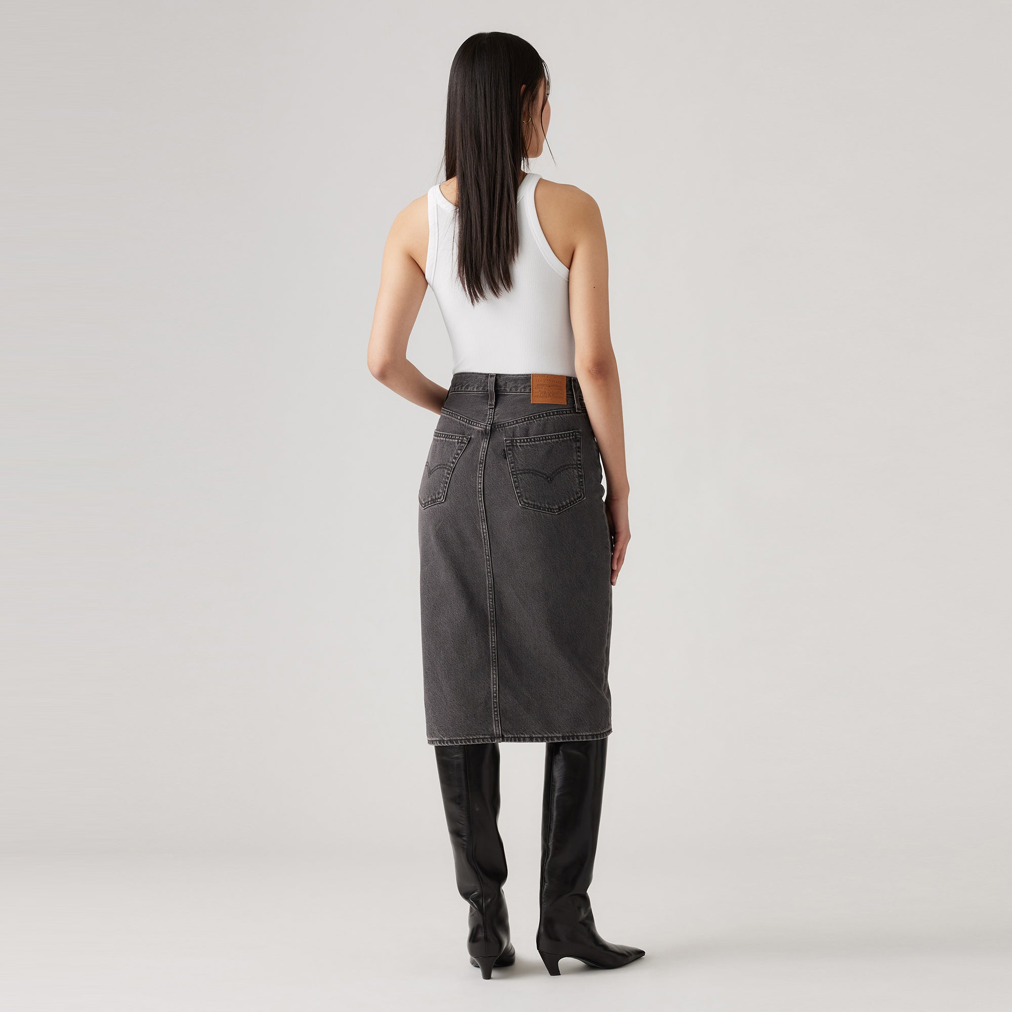 Levi's? Women's Side Slit Skirt - Image 2