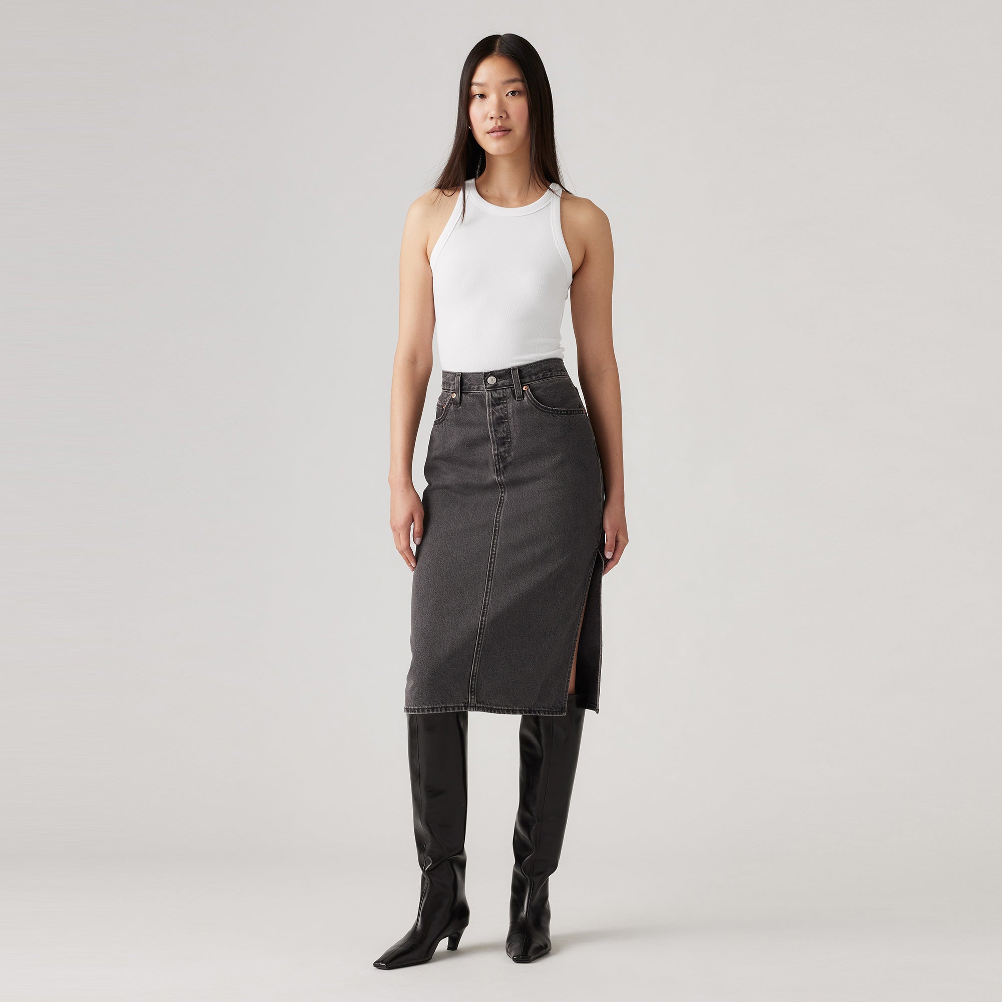 Levi's? Women's Side Slit Skirt - Image 4