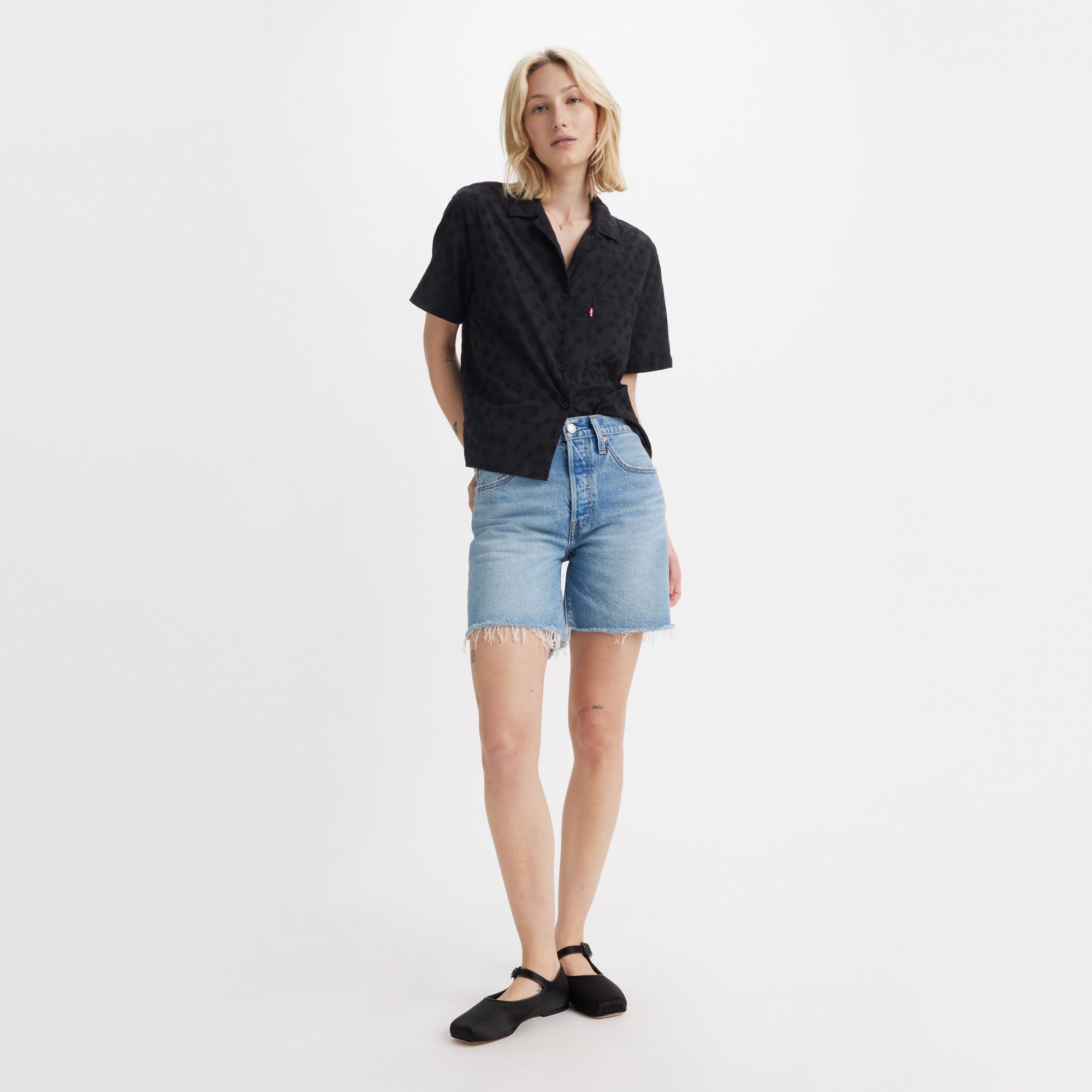 Levi's® Women's 501® Mid-Thigh Shorts - Image 3