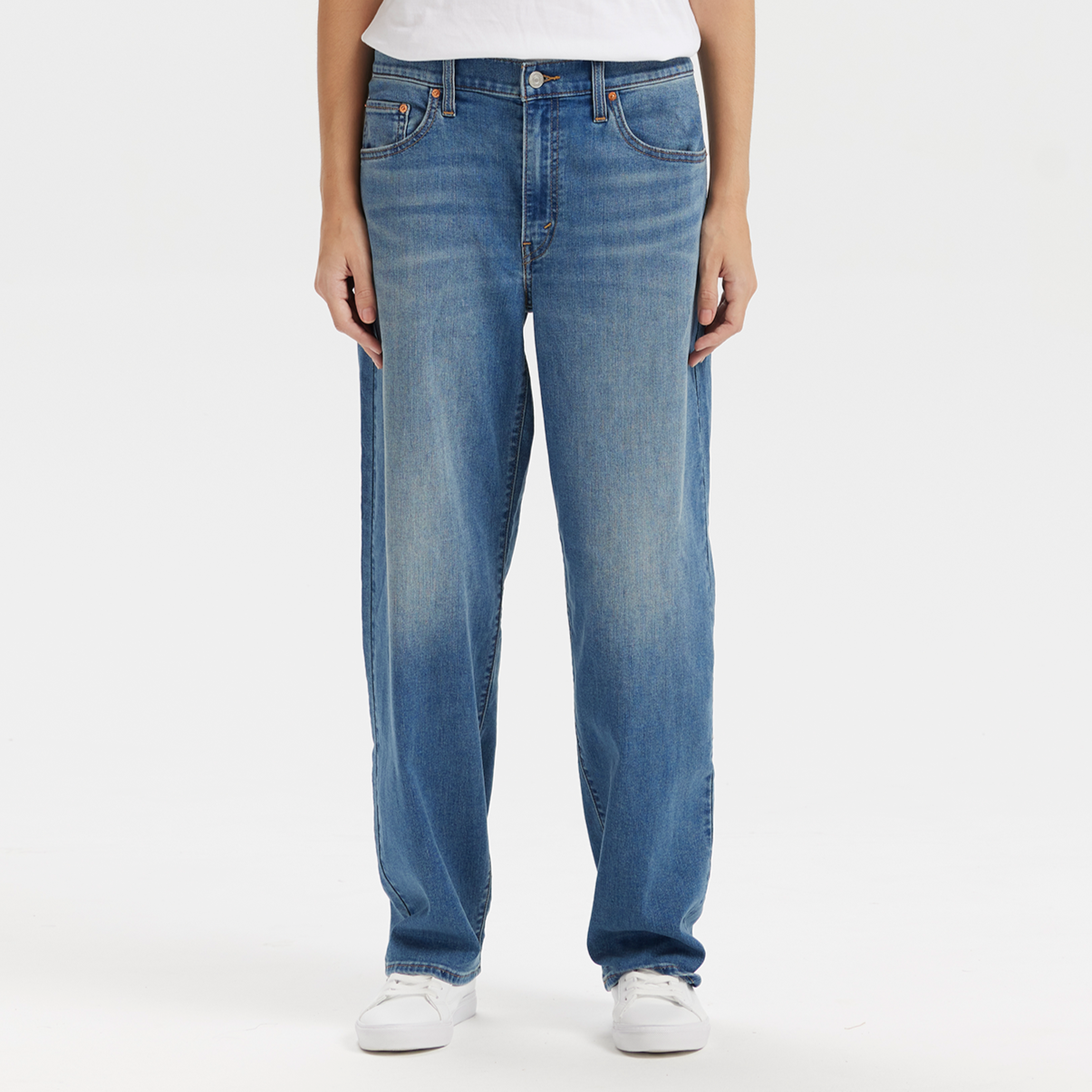 Levi's® Women's Baggy Dad Mid-Rise Straight Jeans