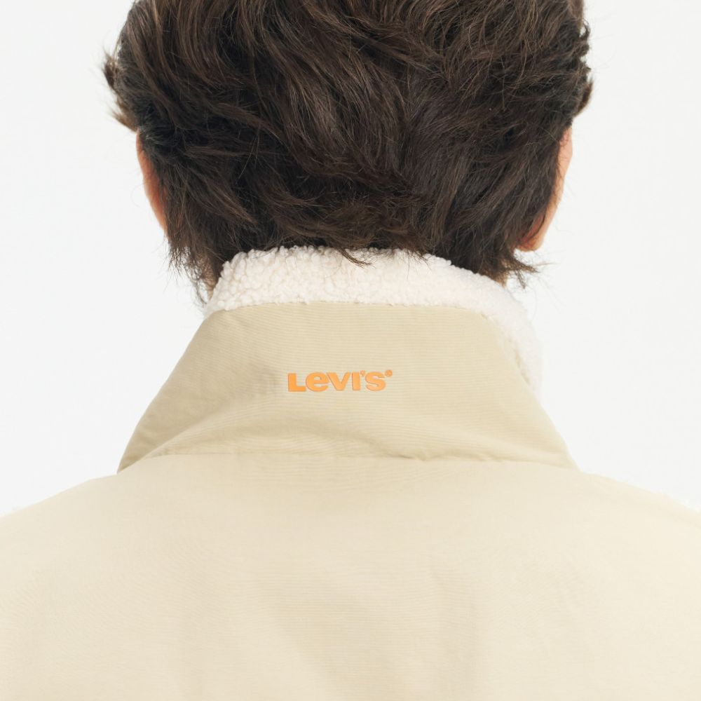 Levi's? Men's lambswool Warm jacket with removable sleeves - Image 4