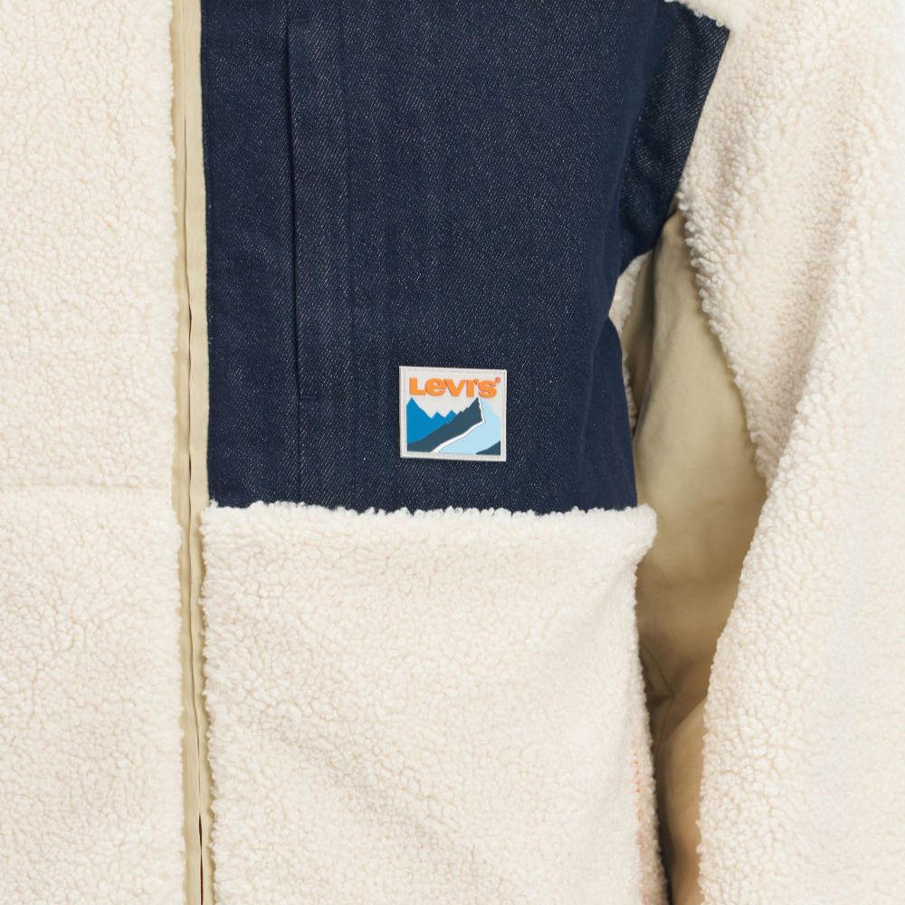 Levi's? Men's lambswool Warm jacket with removable sleeves - Image 5