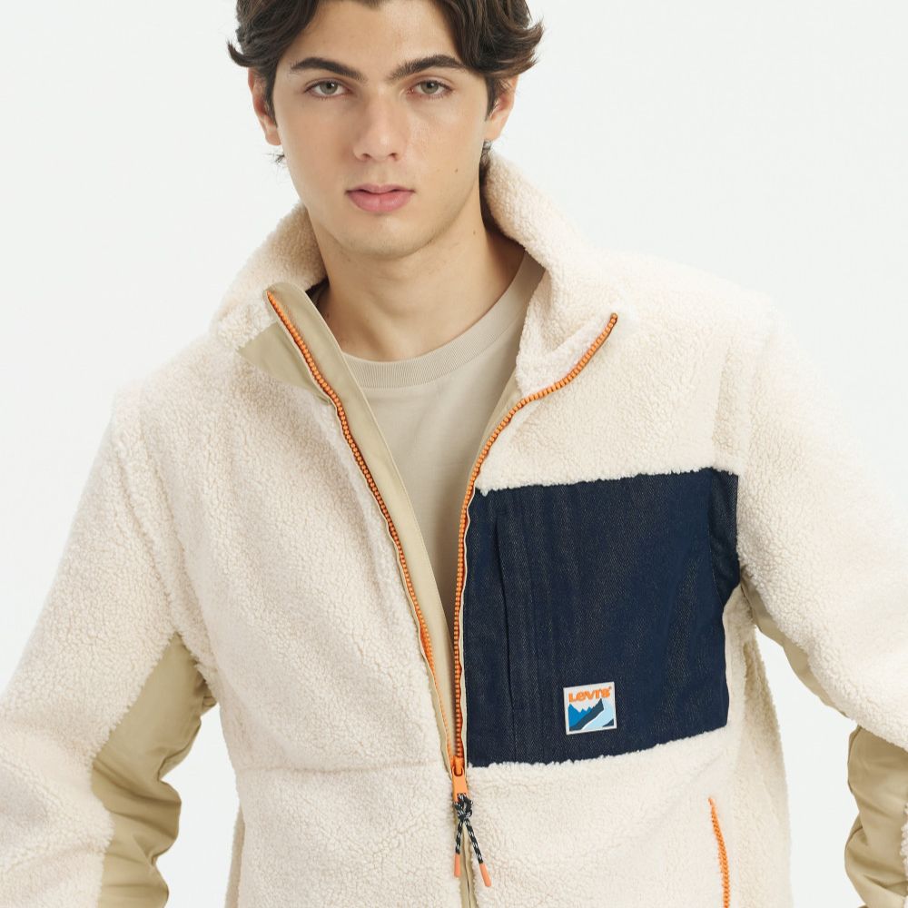 Levi's? Men's lambswool Warm jacket with removable sleeves - Image 6