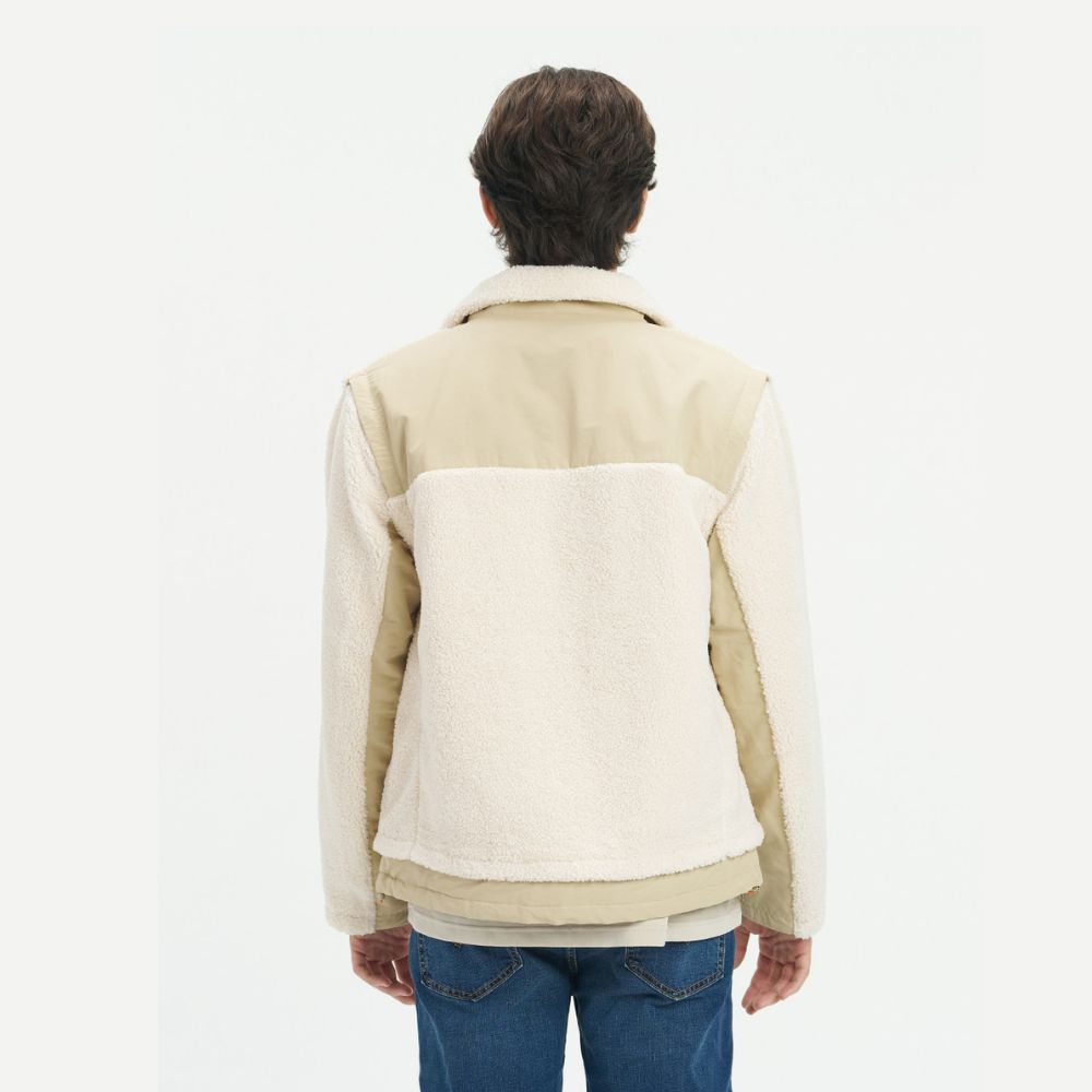 Levi's? Men's lambswool Warm jacket with removable sleeves - Image 7