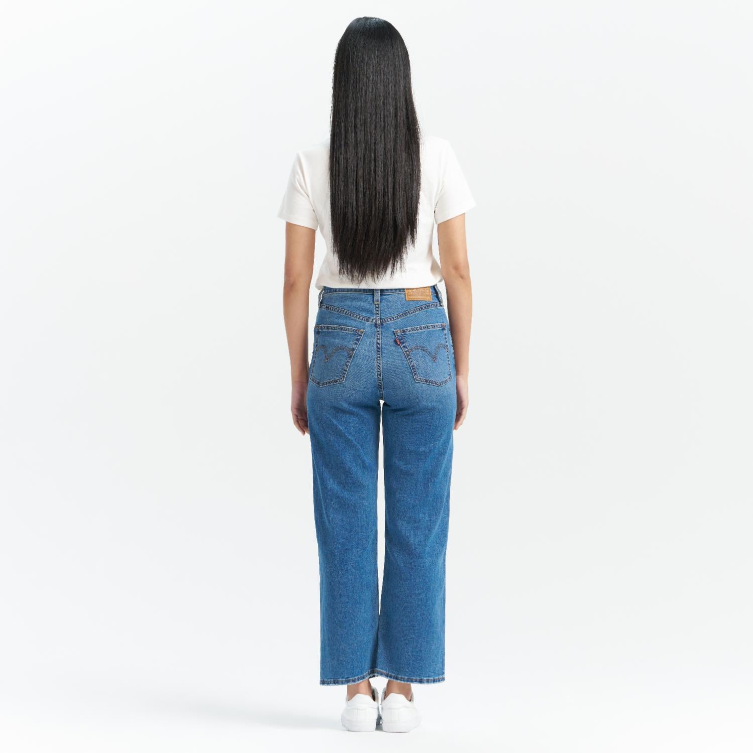 Levi's® Women's PerformanceCool Ribcage Straight Ankle Jeans - Image 4