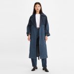 Levi's? Red Women's Twisted Trench Coat