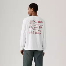 Levi's? Men's Long-Sleeve Graphic Authentic T-Shirt - Image 4