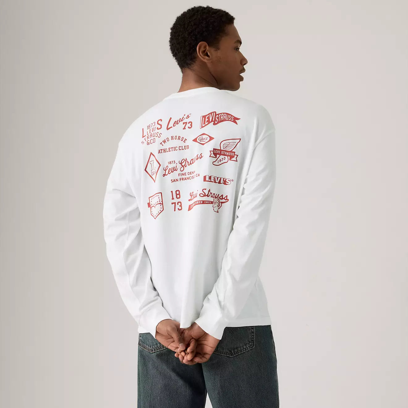 Levi's? Men's Long-Sleeve Graphic Authentic T-Shirt