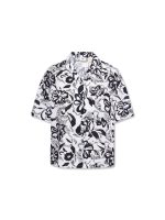 Levi's® Women's ss Aop Blouse Ac160 Dark Black Rinse