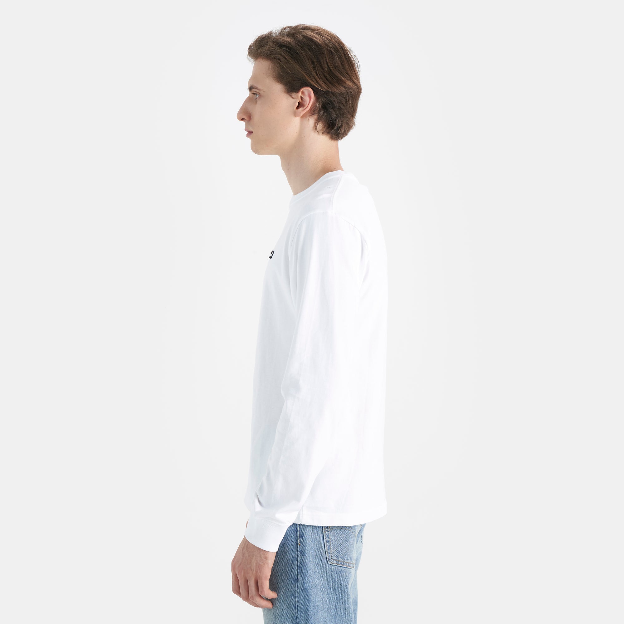 Levi's? Mini Logo Long Sleeve T-shirt | Men's - Image 4