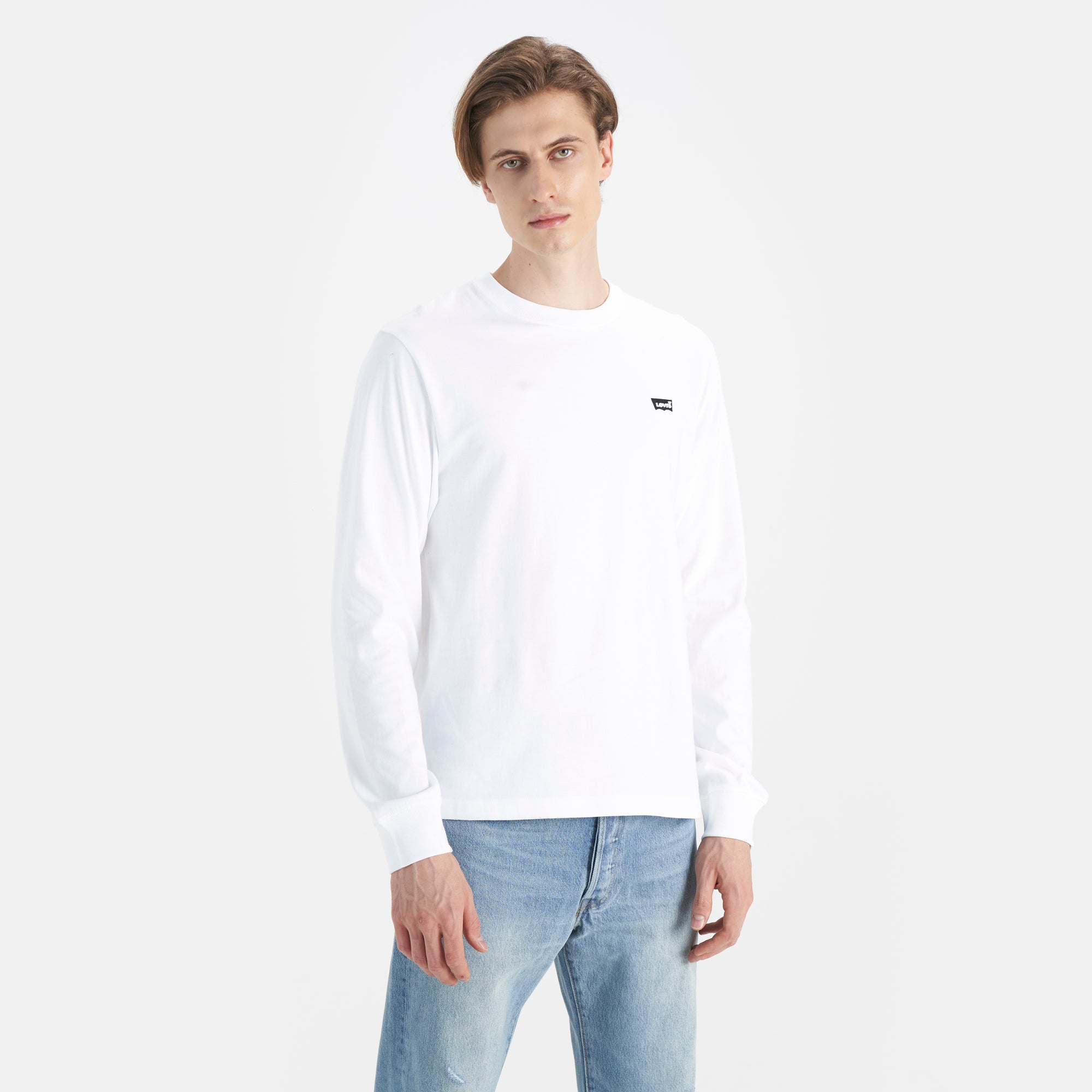Levi's? Mini Logo Long Sleeve T-shirt | Men's - Image 2