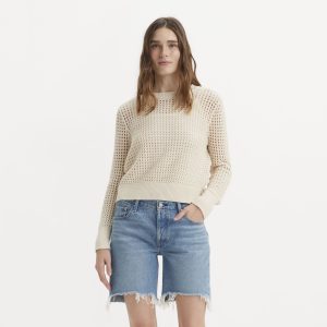 Levi's? Women's Superbloom Crochet Long-Sleeve Top
