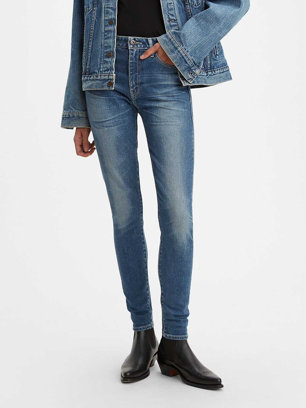 LEVI'S® MADE & CRAFTED® 721 HIGH RISE SKINNY JEANS