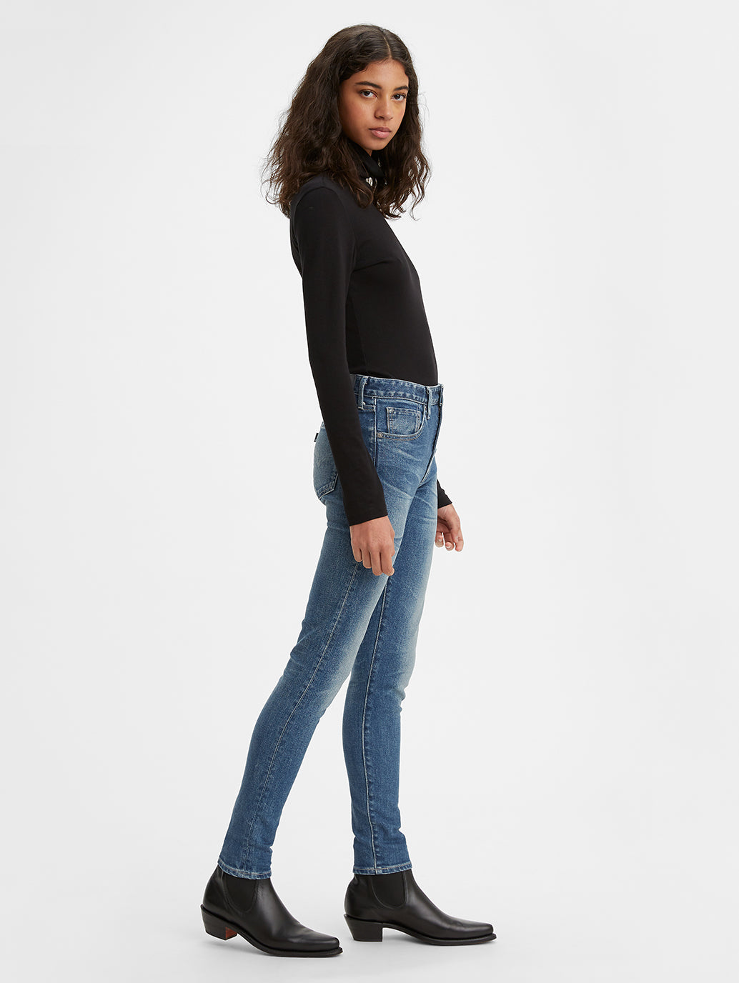 LEVI'S® MADE & CRAFTED® 721 HIGH RISE SKINNY JEANS - Image 3