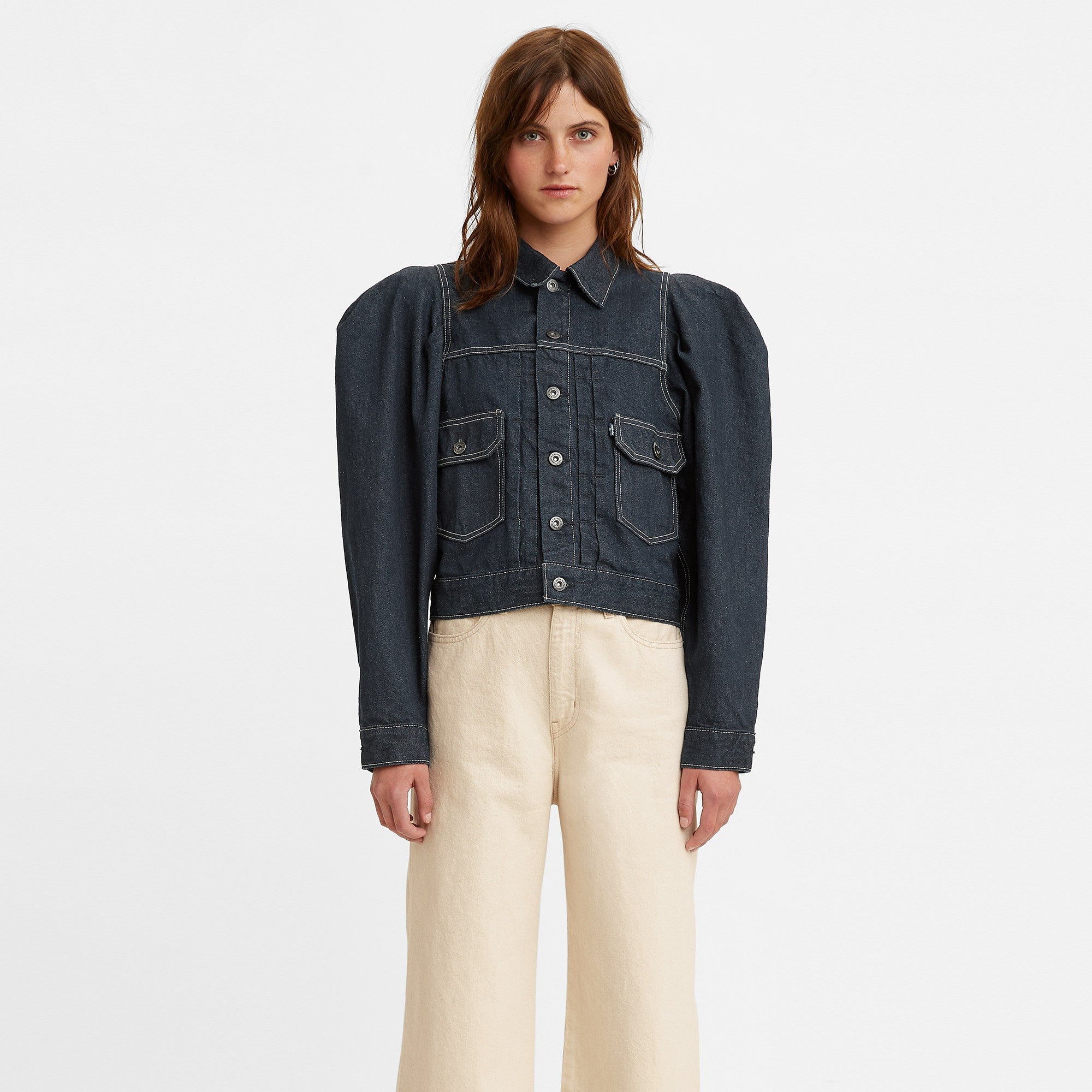 Levi's? Made & Crafted? Women's Angel Sleeve Trucker Jacket