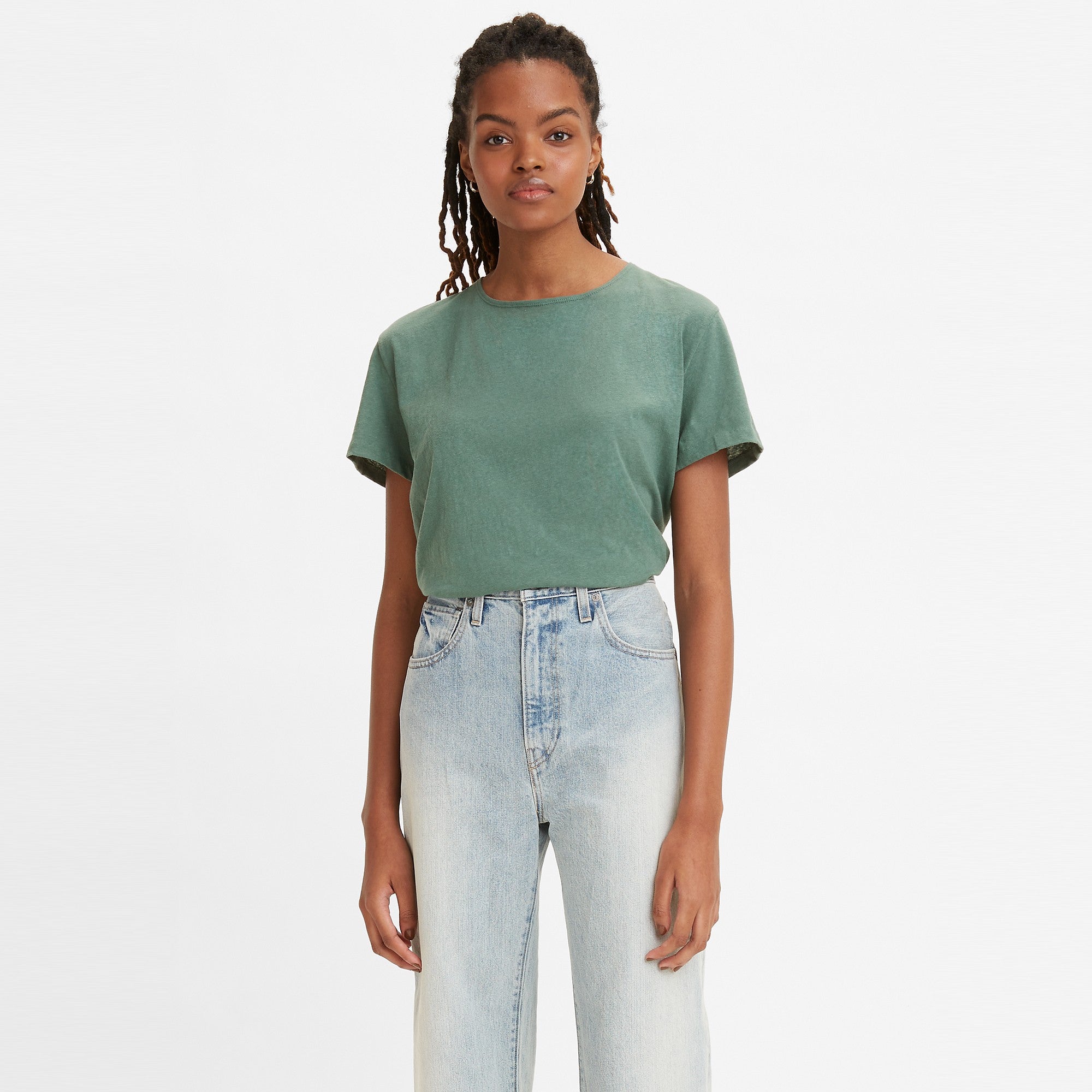 Levi's? Made & Crafted? Women's Open Neck Tee