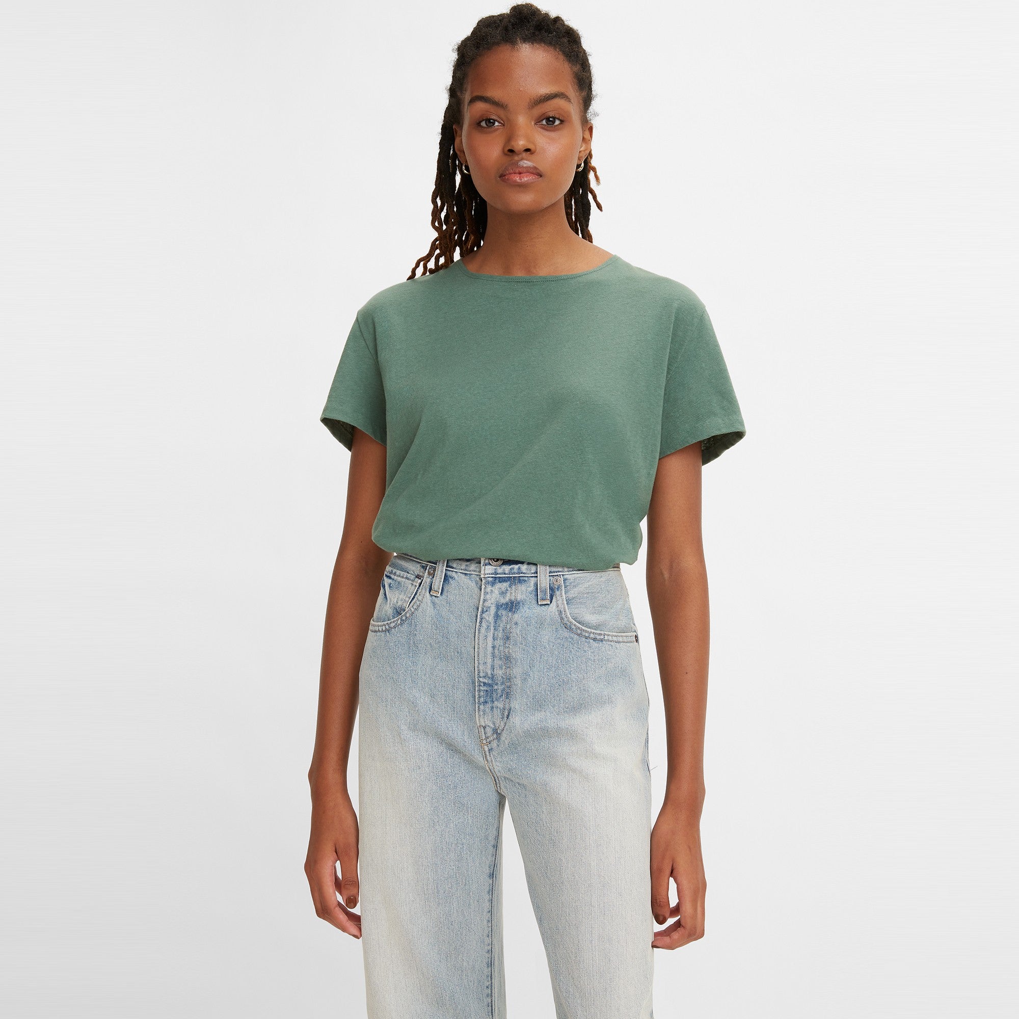 Levi's? Made & Crafted? Women's Open Neck Tee - Image 3