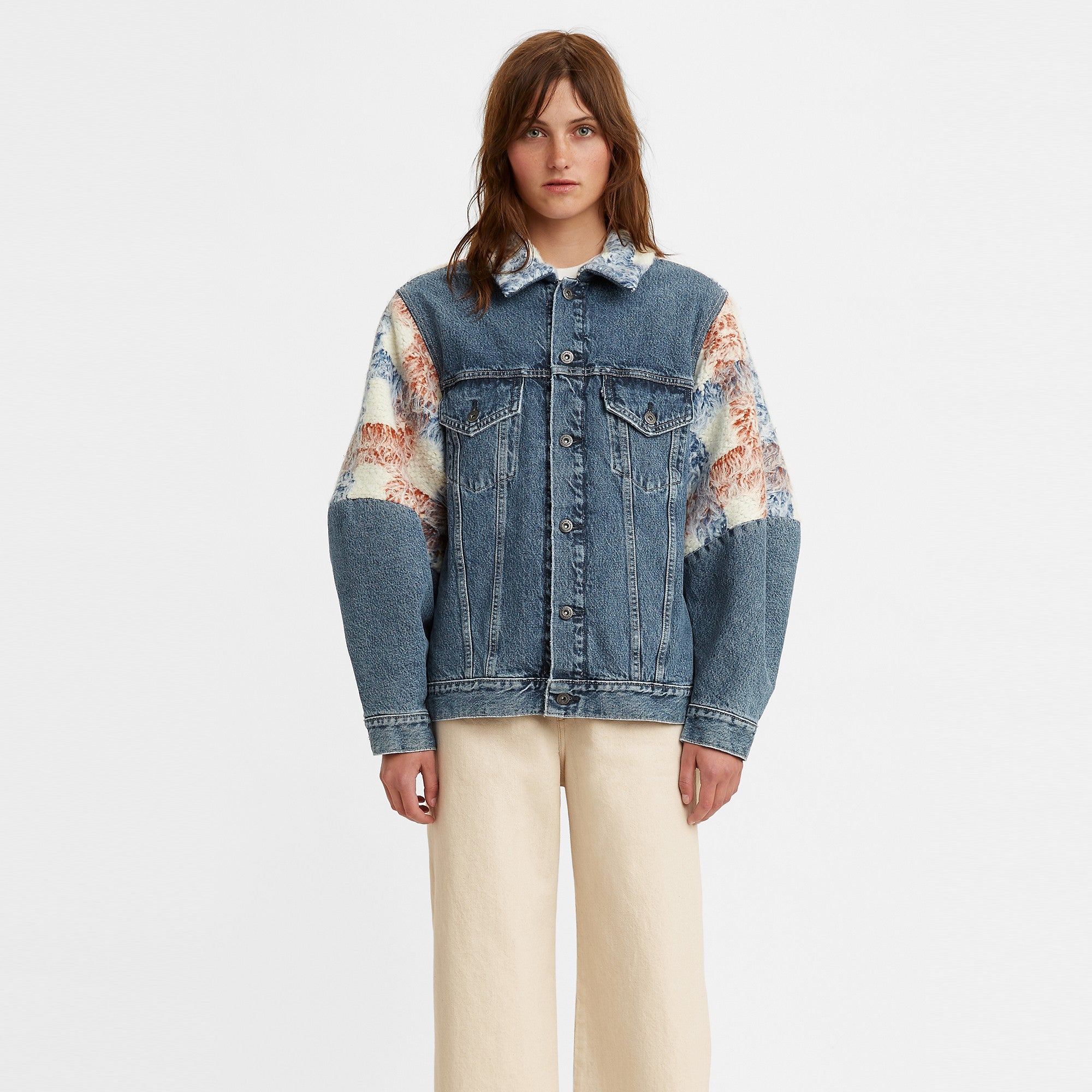 Levi's? Made & Crafted? Women's Wedge Sleeve Trucker Jacket