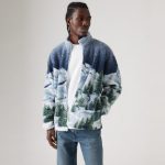 Levi's® Men's Jacquard Sherpa Full Zip Sweater