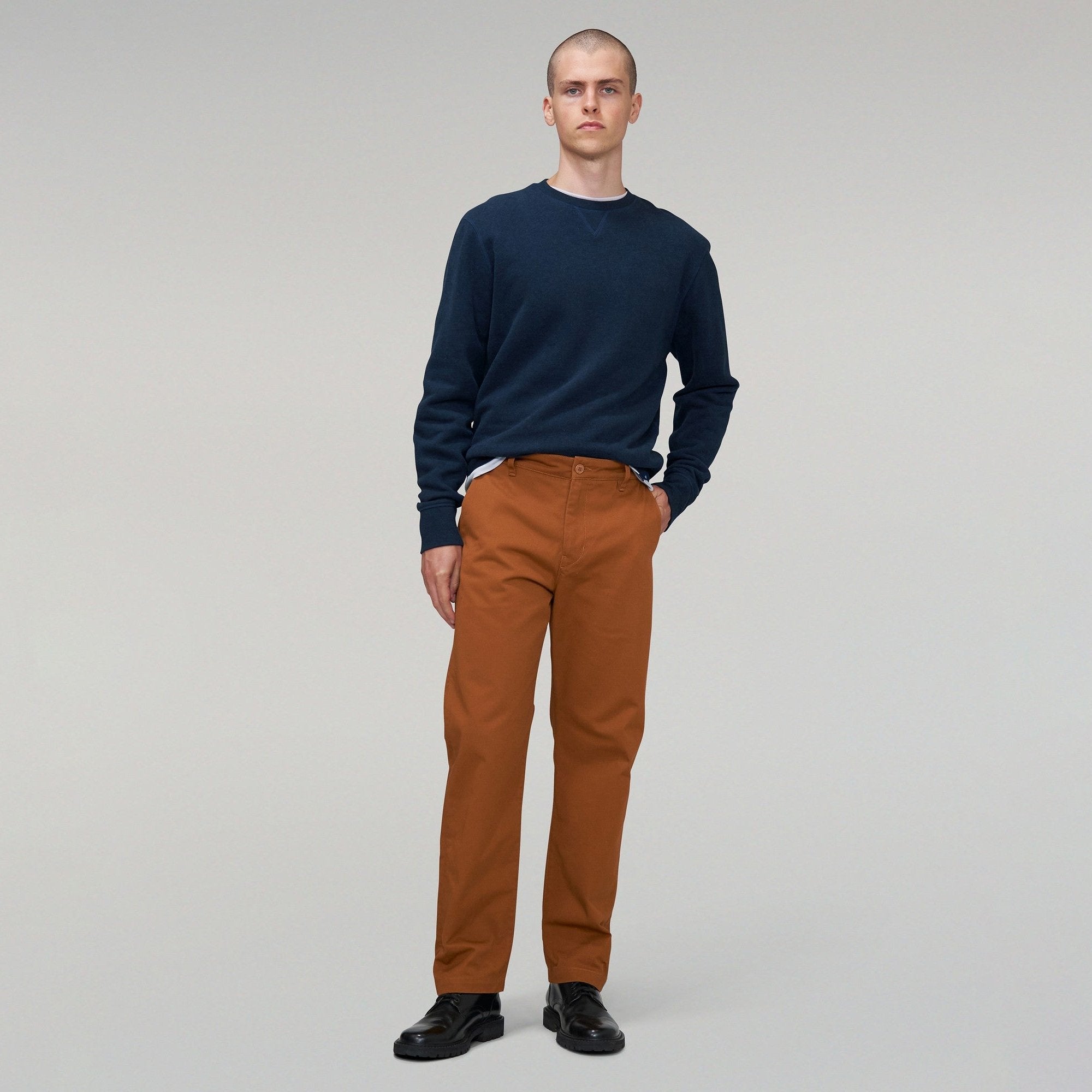 Levi's? Made & Crafted? Standard Chino Dark Ginger - Image 2
