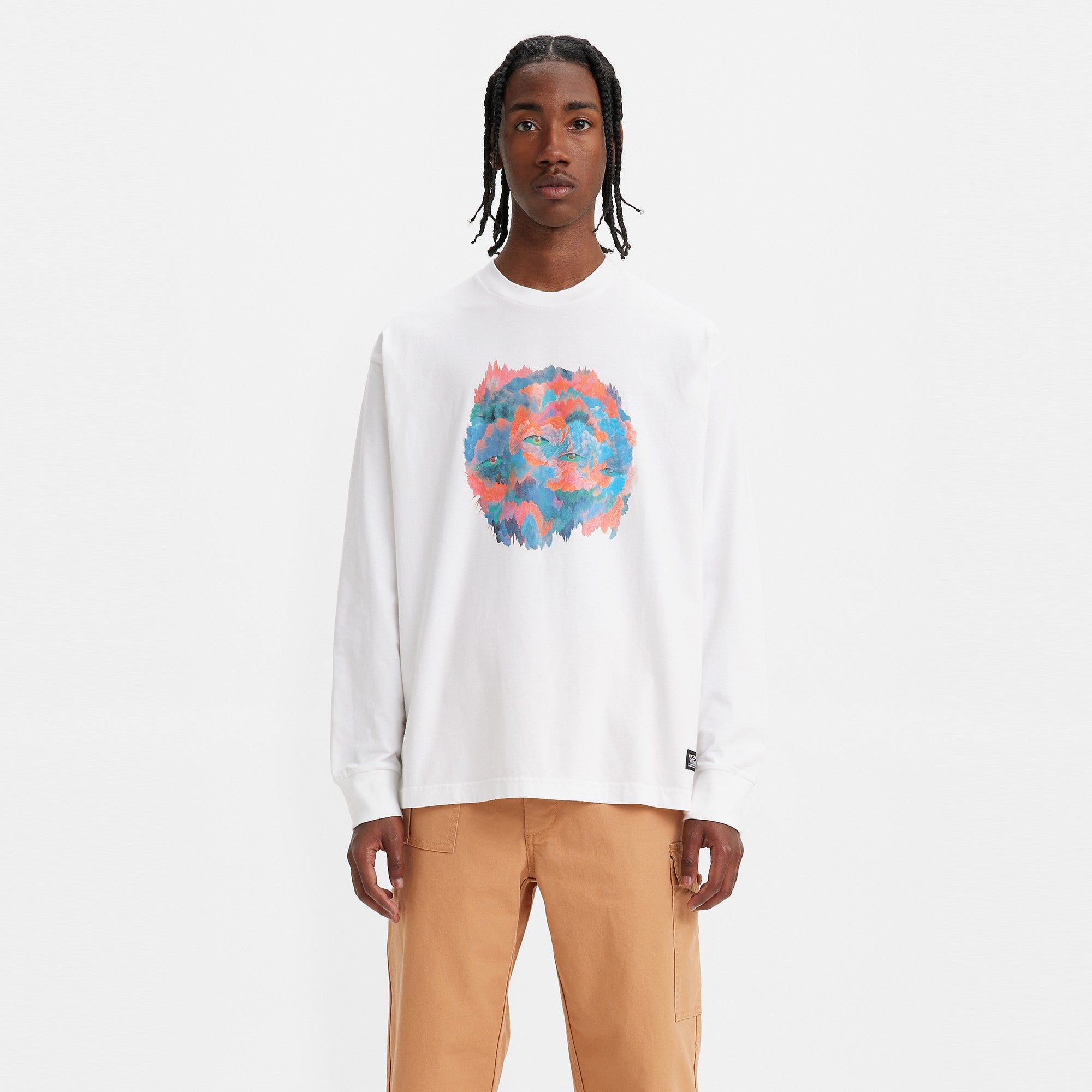 Levi's® Skate Men's Graphic Boxy Long-Sleeve T-Shirt - Image 3