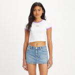 Levi's® Women's Graphic Ringer Mini T-Shirt