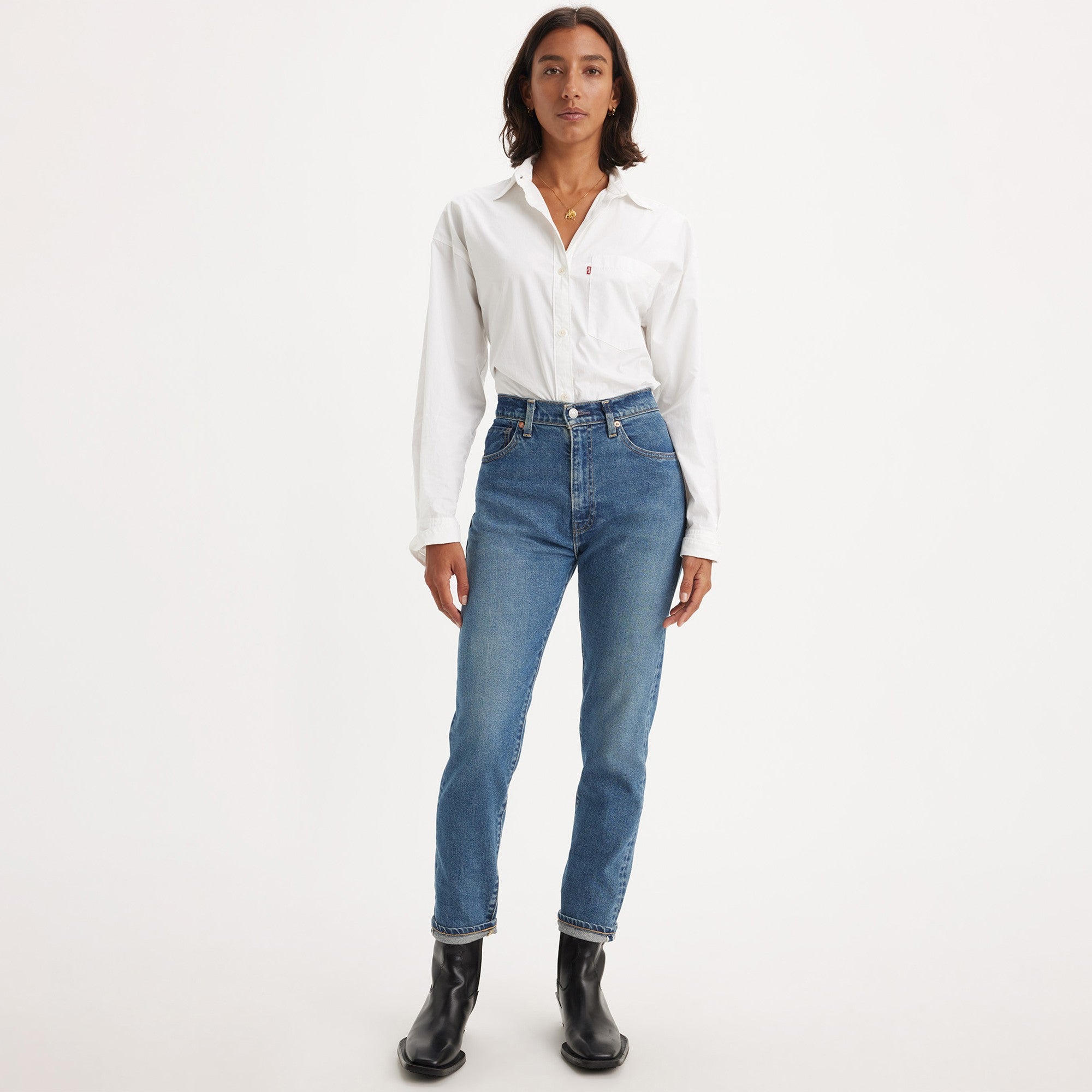 Levi's® Women's Made in Japan High-Rise Slim Jeans - Image 2