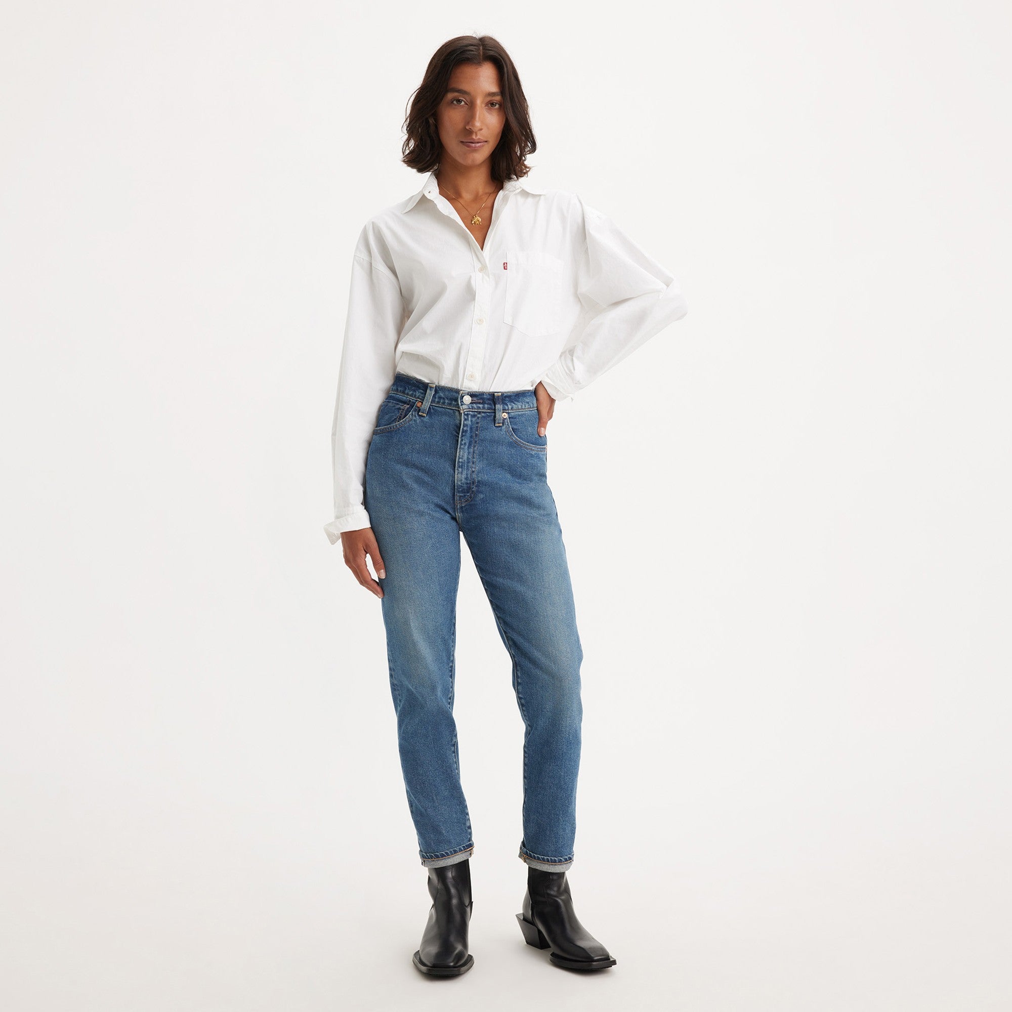 Levi's® Women's Made in Japan High-Rise Slim Jeans - Image 5
